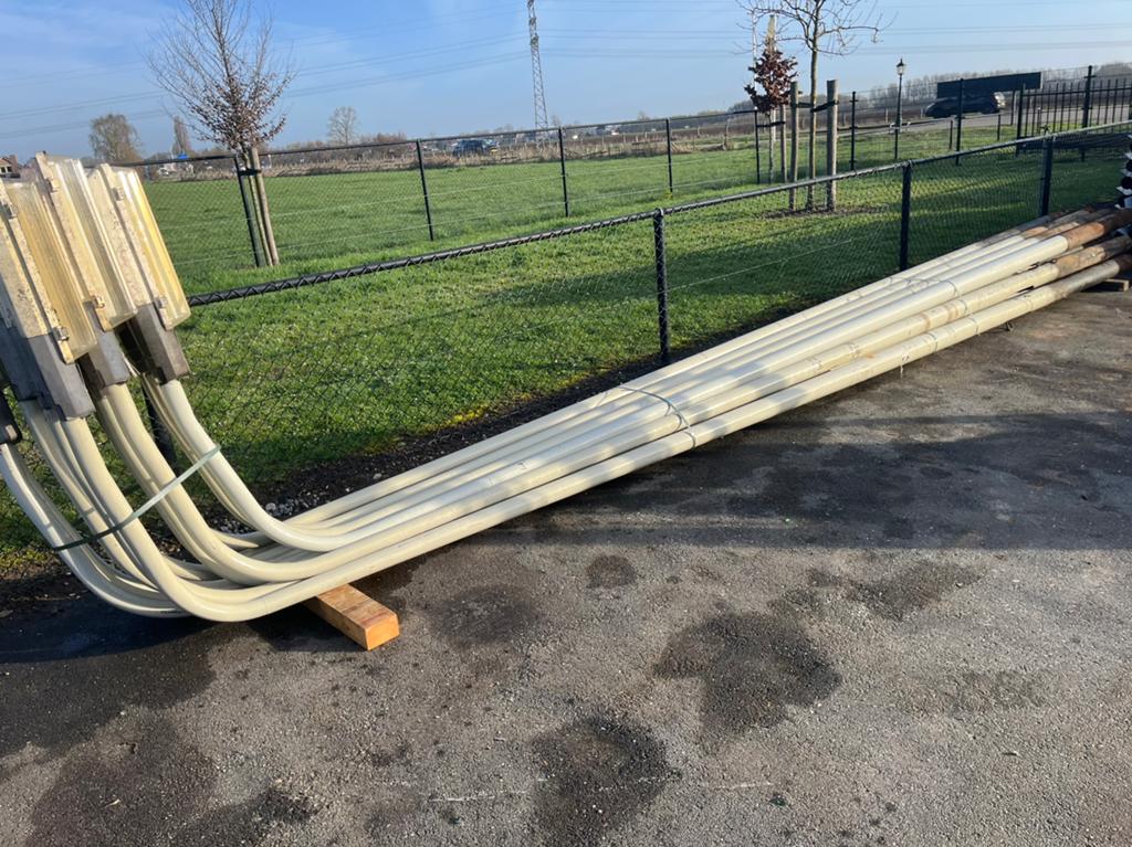 10 x lantaarnpalen met Philips armatuur, Ophalen of Verzenden, Netvoeding, Minder dan 50 watt