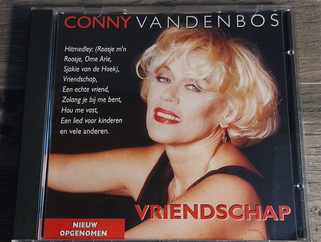 Conny Vandenbos ‎– Vriendschap, Cd's en Dvd's, Cd's | Nederlandstalig, Ophalen of Verzenden, Zo goed als nieuw, Levenslied of Smartlap