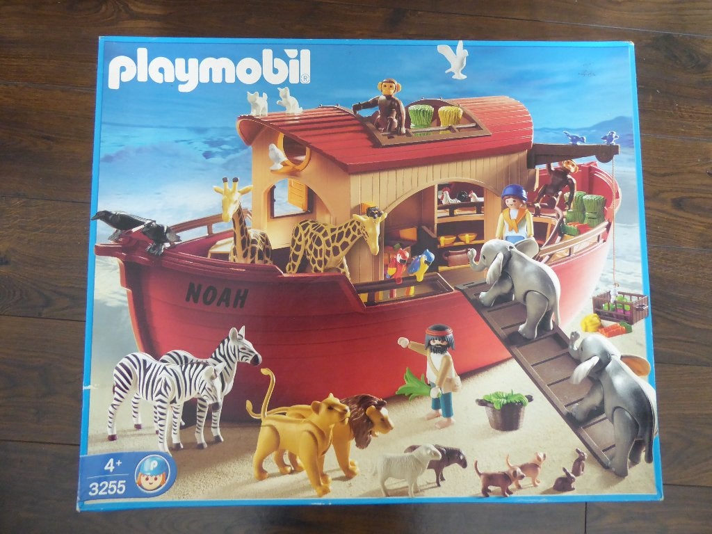 playmobil 3255 Ark van Noah, Complete set, Ophalen of Verzenden, Zo goed als nieuw, Boot/Schip