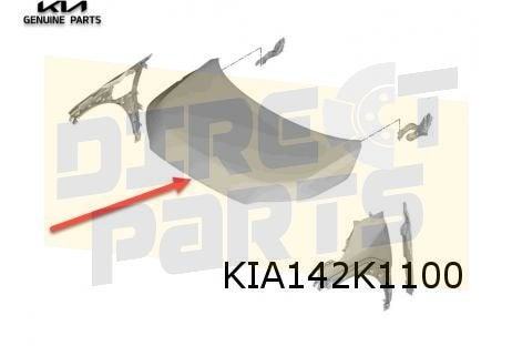 Kia EV4 (10/25-) motorkap Origineel! 66400SZ000