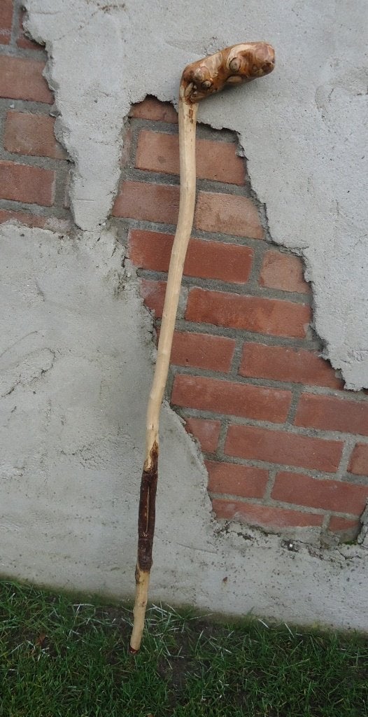 Exclusieve WANDELSTOK - prachtige wortelknop handvat ( 10 ), Ophalen of Verzenden
