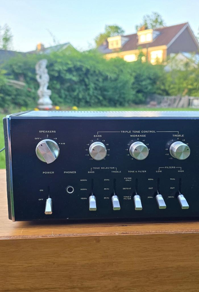 Sansui AU-7700 Stereo Versterker - Vintage Audio, Audio, Tv en Foto, Versterkers en Receivers, Ophalen of Verzenden