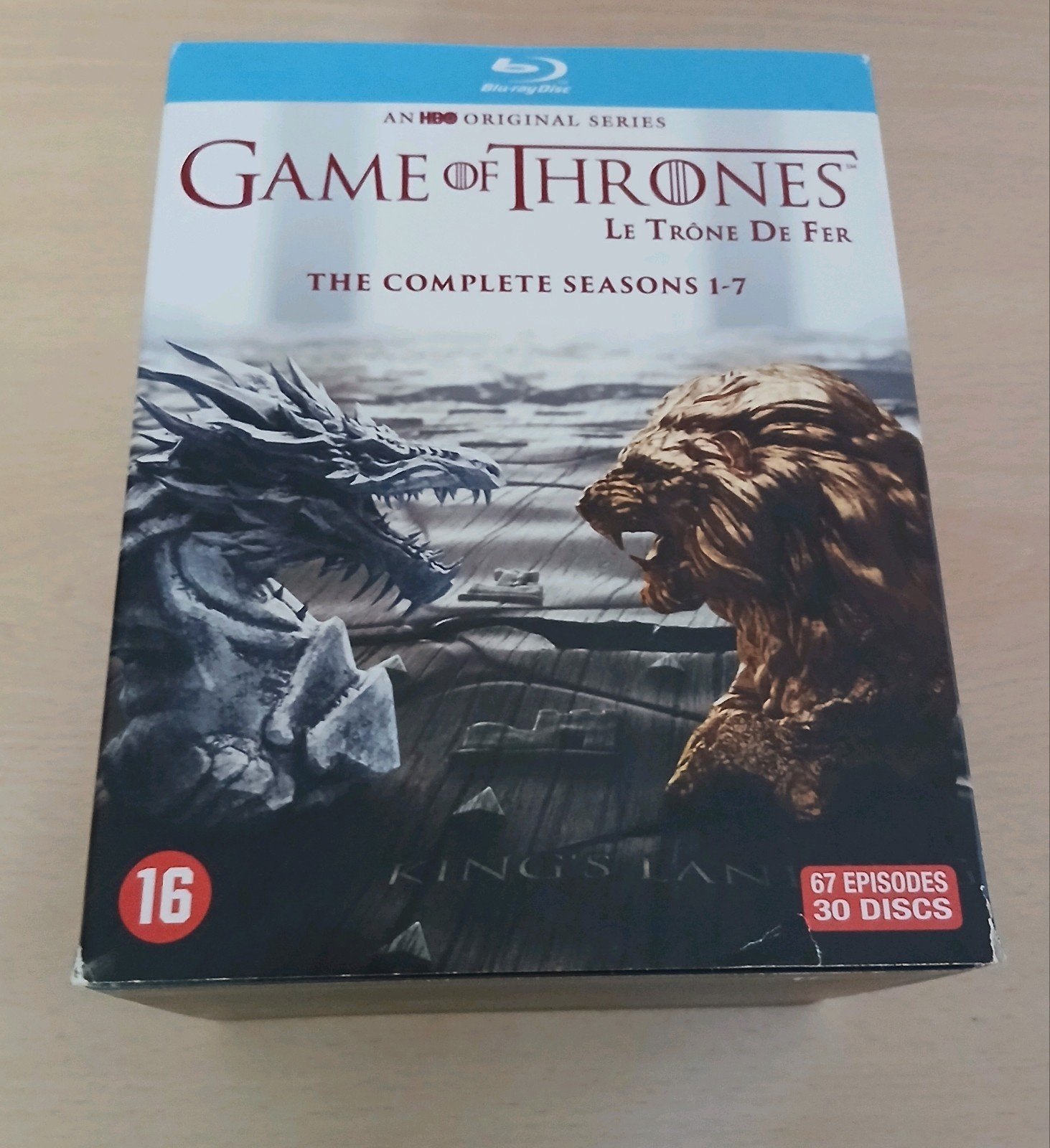 Game of Thrones Seizoenen 1-7 Blu-ray Boxset, Engels, Vanaf 16 jaar, Boxset, Nederlands