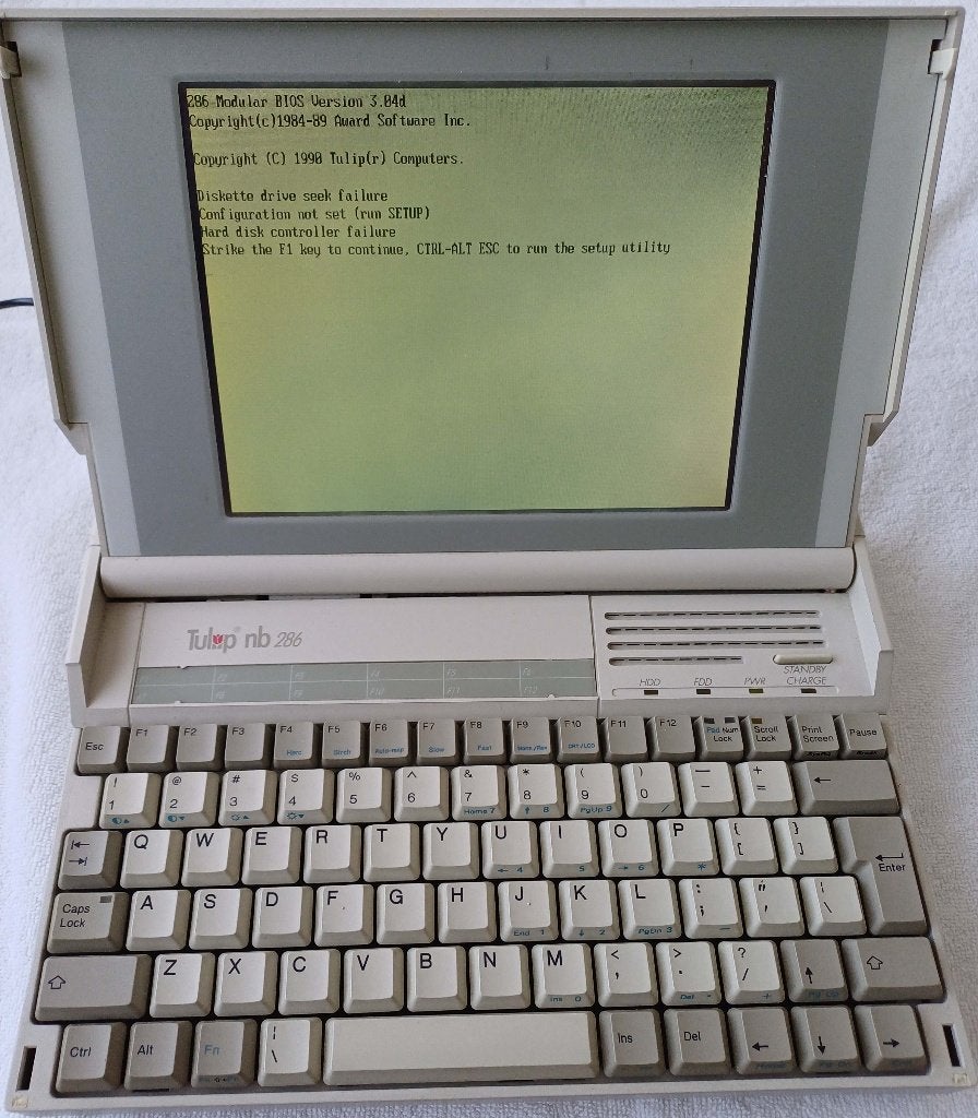 Tulip NB 286, Computers en Software, Vintage Computers, Ophalen of Verzenden