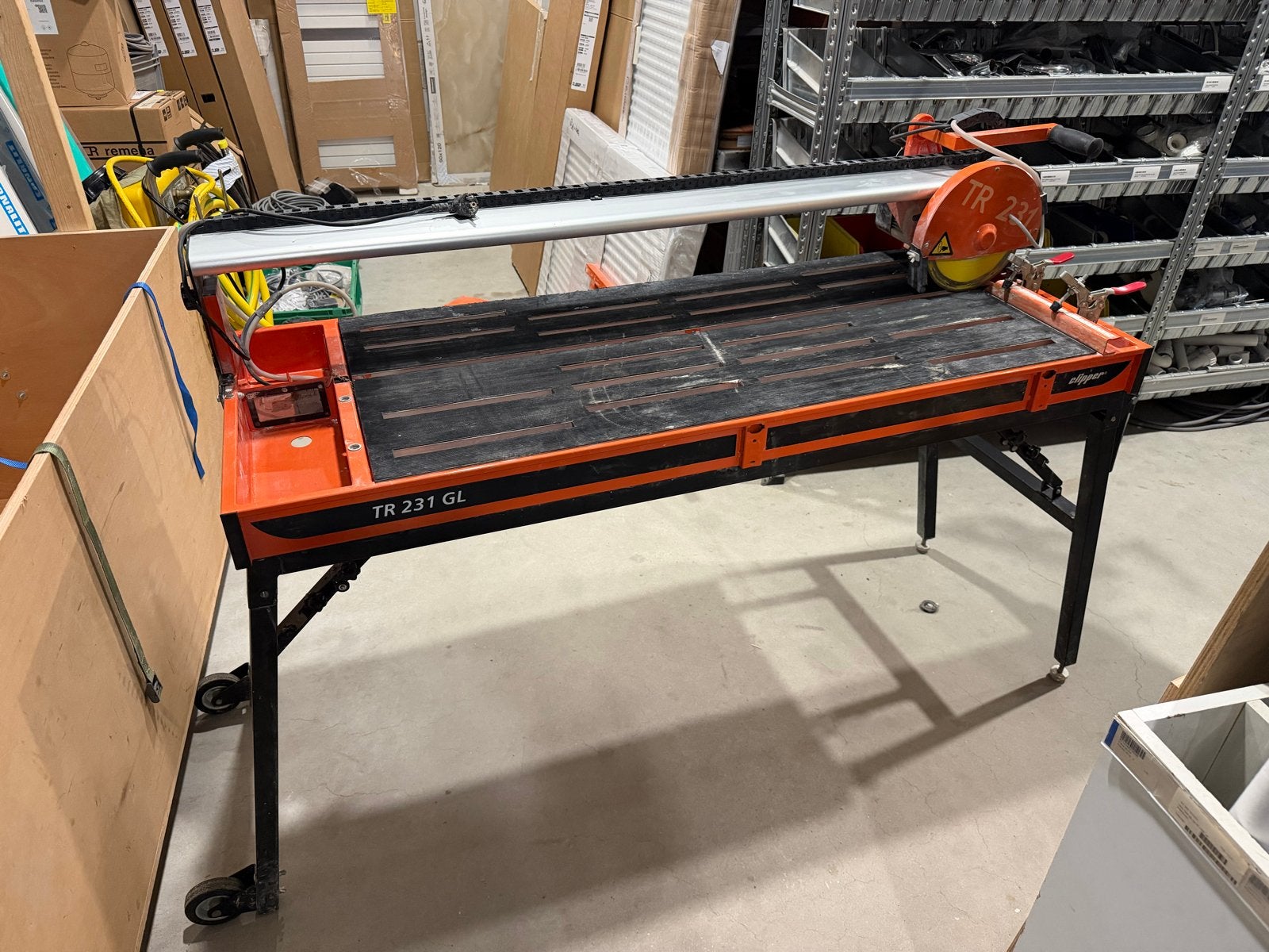 Clipper TR 231 GL Tegelzaagmachine - Gebruikt, Ophalen, Gebruikt