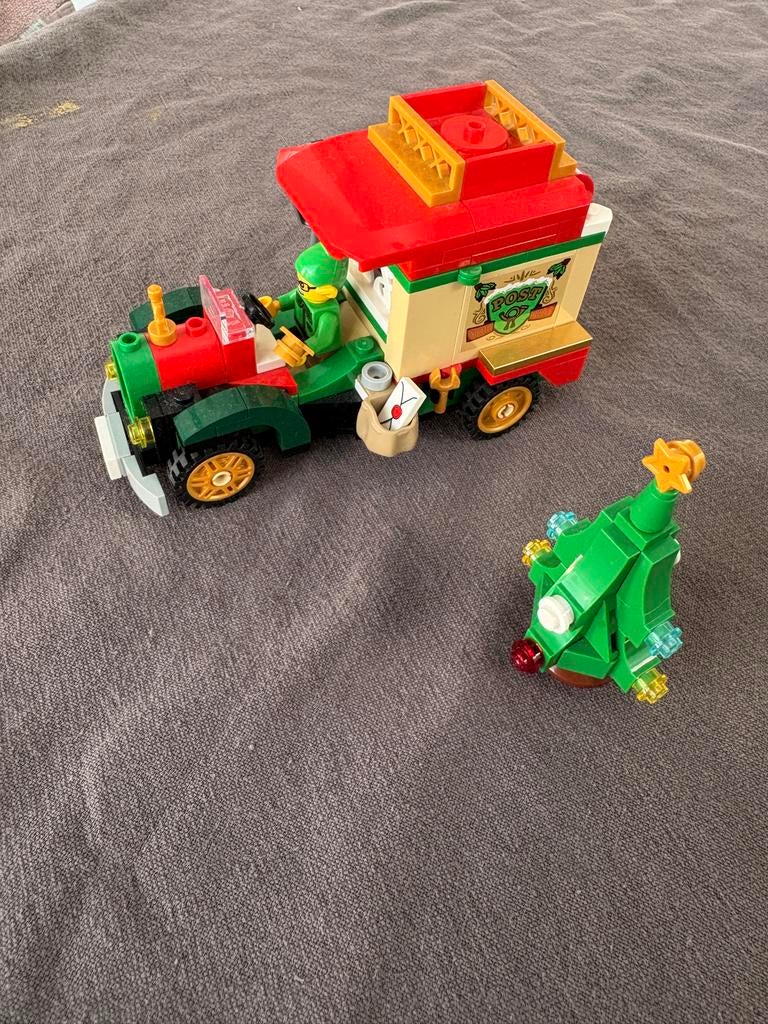 LEGO bezorgtruck van de Kerstman (40746) excl doos en boekje, Ophalen, Zo goed als nieuw