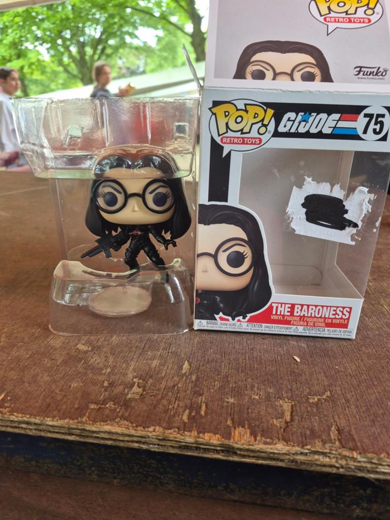 Funko Pop! G.I. Joe The Baroness Retro Toys #75, Ophalen of Verzenden