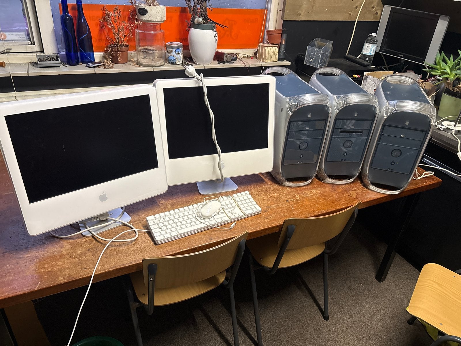 Apple iMac G4 en Power Mac G4 (3 stuks) met accessoires, Gebruikt, HDD, Ophalen of Verzenden, IMac