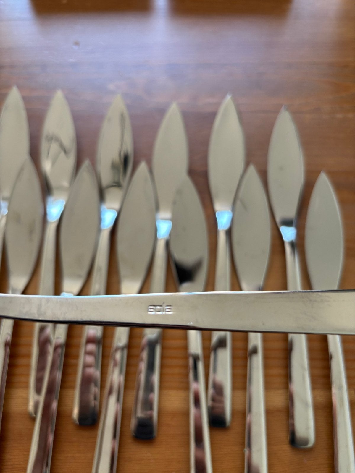 Sola visbestek set - 12 stuks, Huis en Inrichting, Keuken | Bestek, Gebruikt, Sola, Los bestek, Ophalen of Verzenden