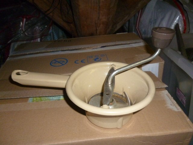 moulinex roerzeef Ø 14 cm  baby -peuter  eten, Ophalen of Verzenden, Gebruikt
