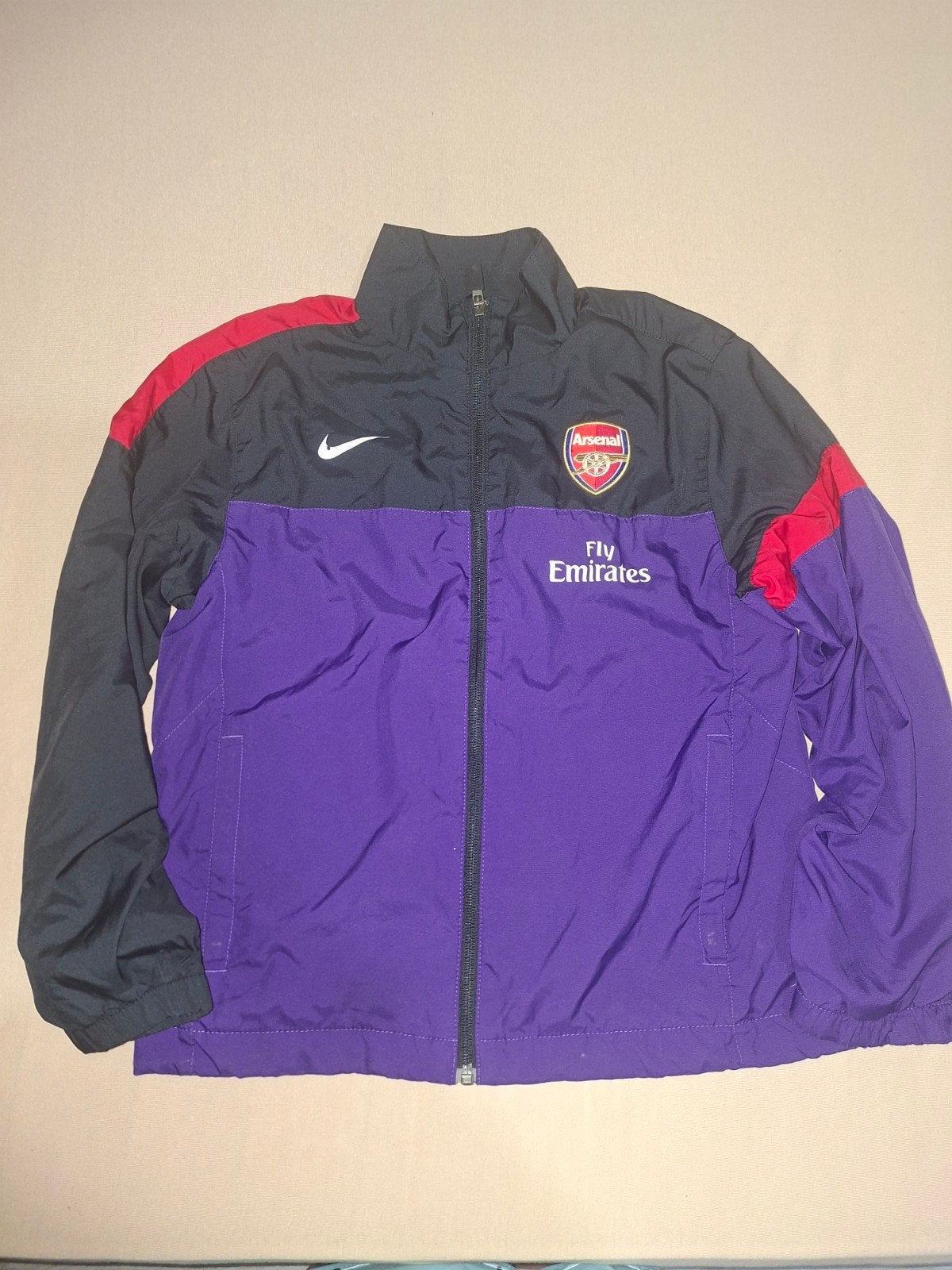 Nike Arsenal FC trainingsjas maat M kids = 152 ongeveer, Ophalen of Verzenden, Jongen of Meisje
