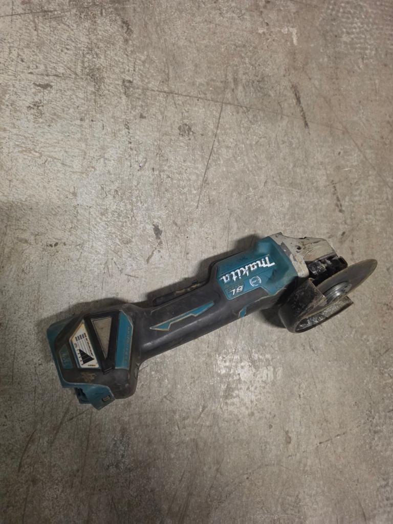 Makita DGA517 18v accu haakse slijpmachine body, Ophalen of Verzenden, Minder dan 700 watt, Haakse handslijpmachine