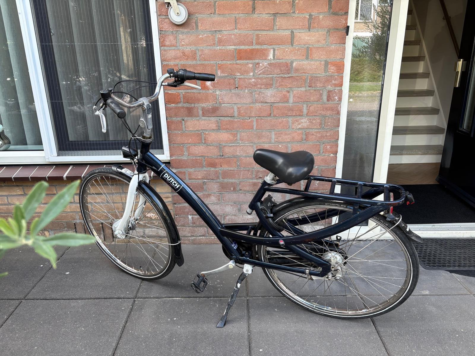 Dutch ID stadsfiets, Velgrem, Versnellingen, 56 cm of meer, Zo goed als nieuw