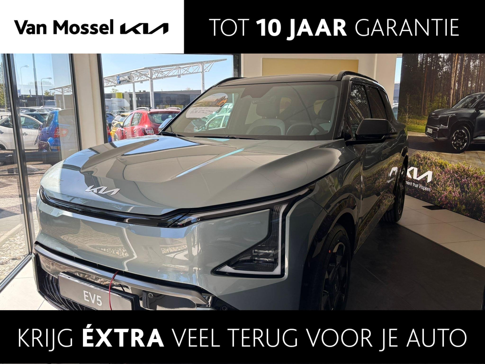 Kia EV5 GT-Line Business Edition 81.4 kWh | Panorama Dak | S, Auto's, Kia, 81 kWh, Lichtsensor, 510 min, 1992 kg