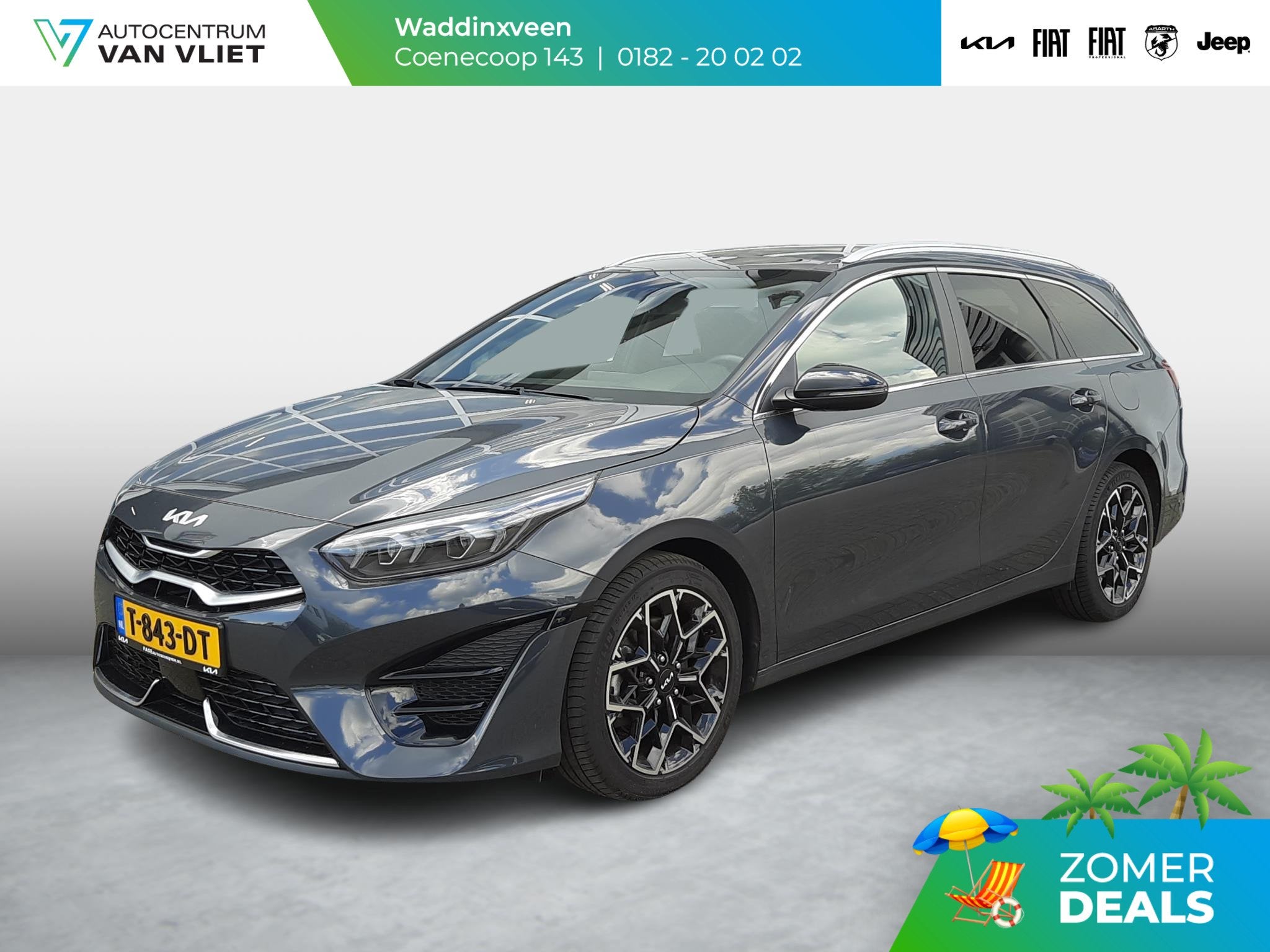 Kia Ceed Sportswagon 1.0 T-GDi GT-Line | LED | Carplay | Cru, Auto's, Kia, Voorwielaandrijving, 12 maanden, Gebruikt, Euro 6