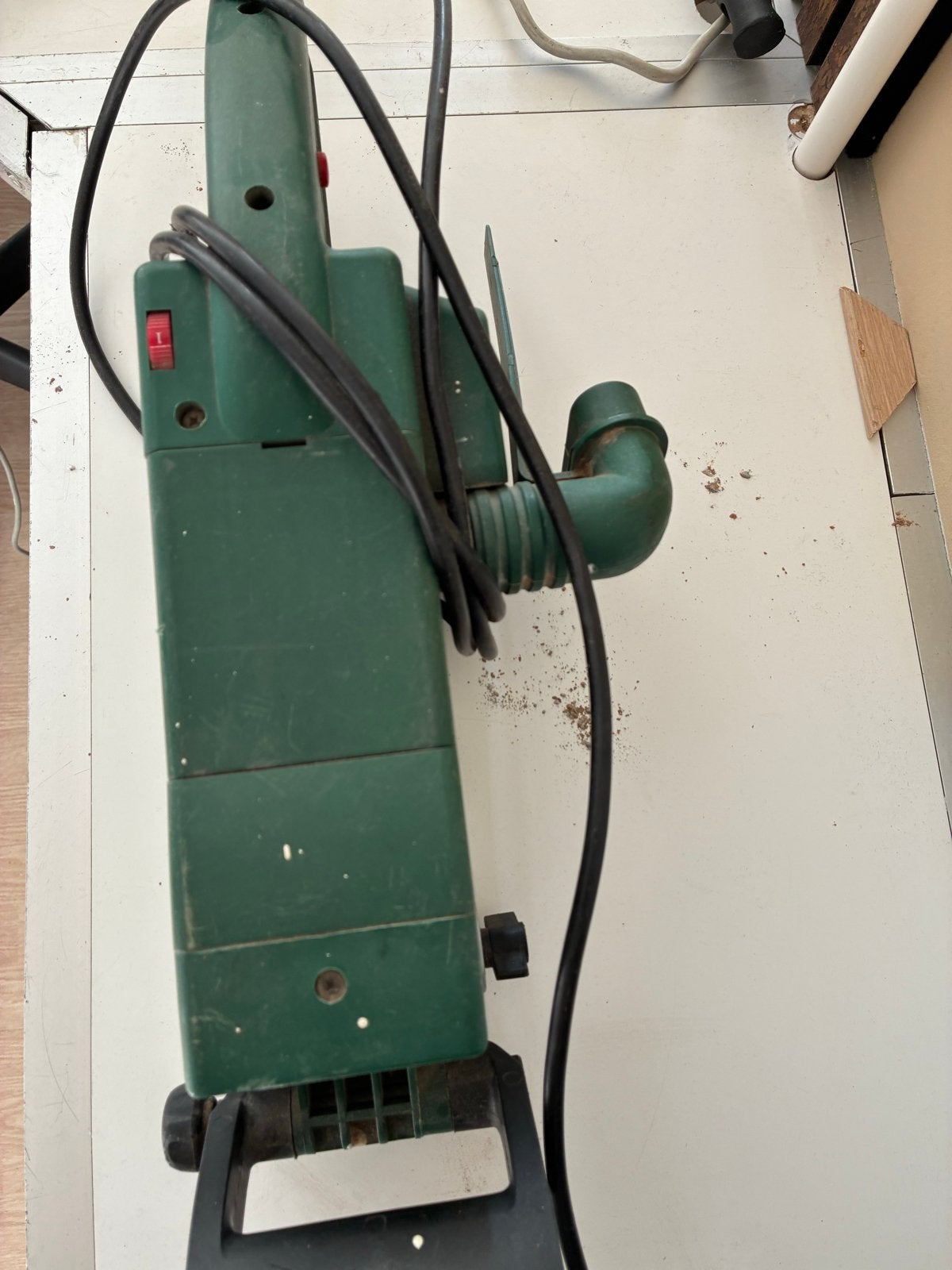 Parkside bandschuurmachine - Gebruikt maar werkt perfect, Ophalen, Gebruikt, Minder dan 600 watt, Bandschuurmachine