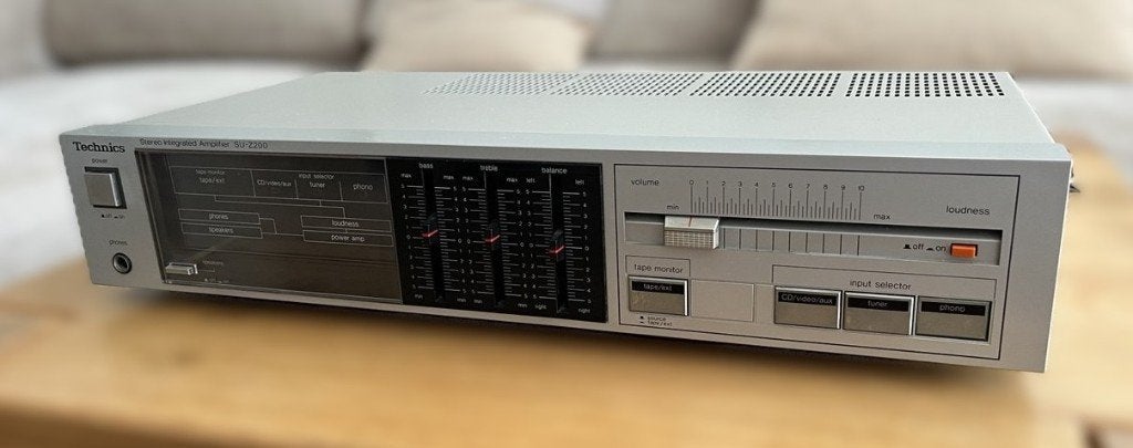 Technics SU-Z200 versterker, Gebruikt, Ophalen, Overige merken, Minder dan 60 watt