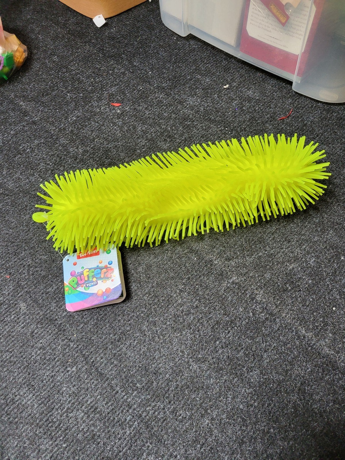 Nieuwe gele pufferz toi-toys fidget speelgoed, Ophalen of Verzenden, Nieuw