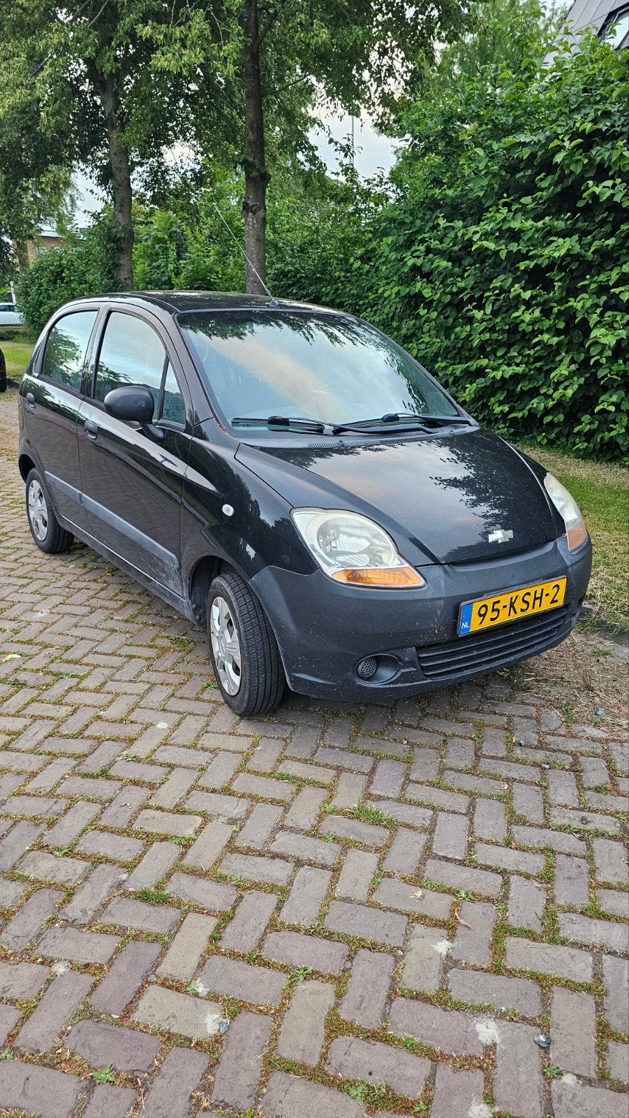 Chevrolet Matiz 0.8 2010 Zwart, Voorwielaandrijving, Stof, Zwart, Origineel Nederlands