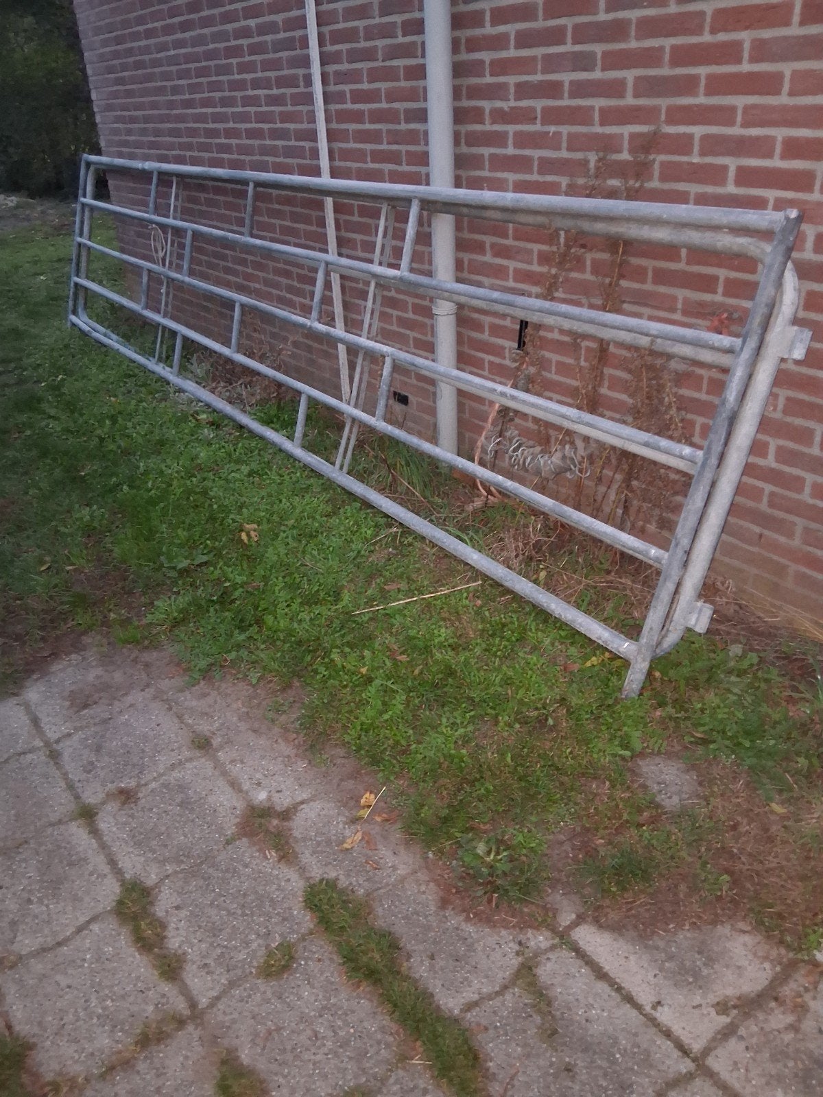 2 x 5 meter weidehek landhek samen 240 euro, Weidegang