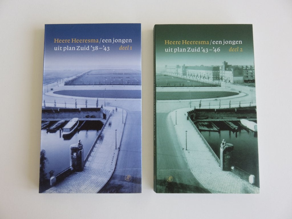 Een jongen uit plan Zuid '39-'43 en '43- '46 Heere Heeresma, Ophalen of Verzenden, Zo goed als nieuw, Heere Heeresma, Nederland