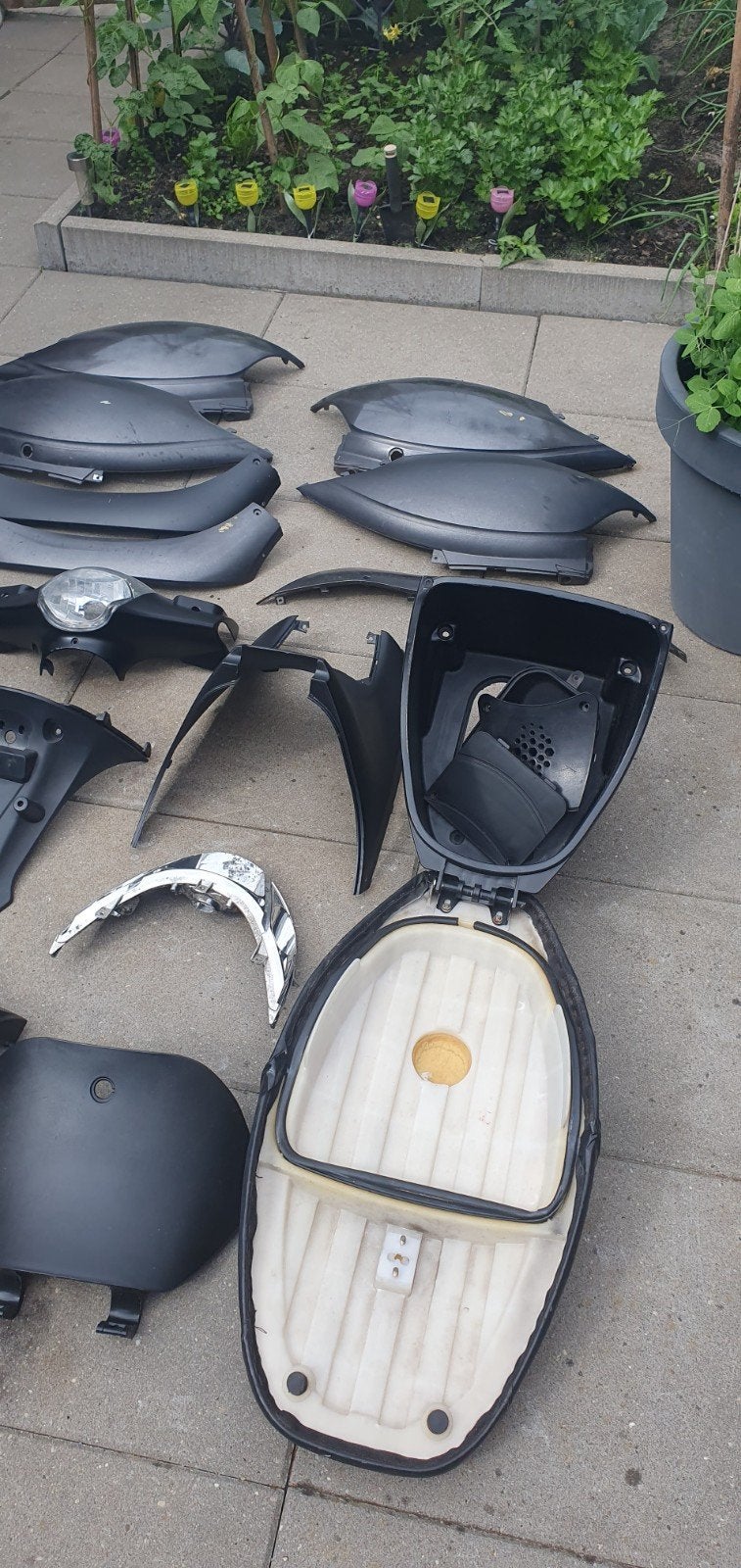 Scooter kappen set - Diverse onderdelen  La sauris, Ophalen, Gebruikt, Kap, Overige merken