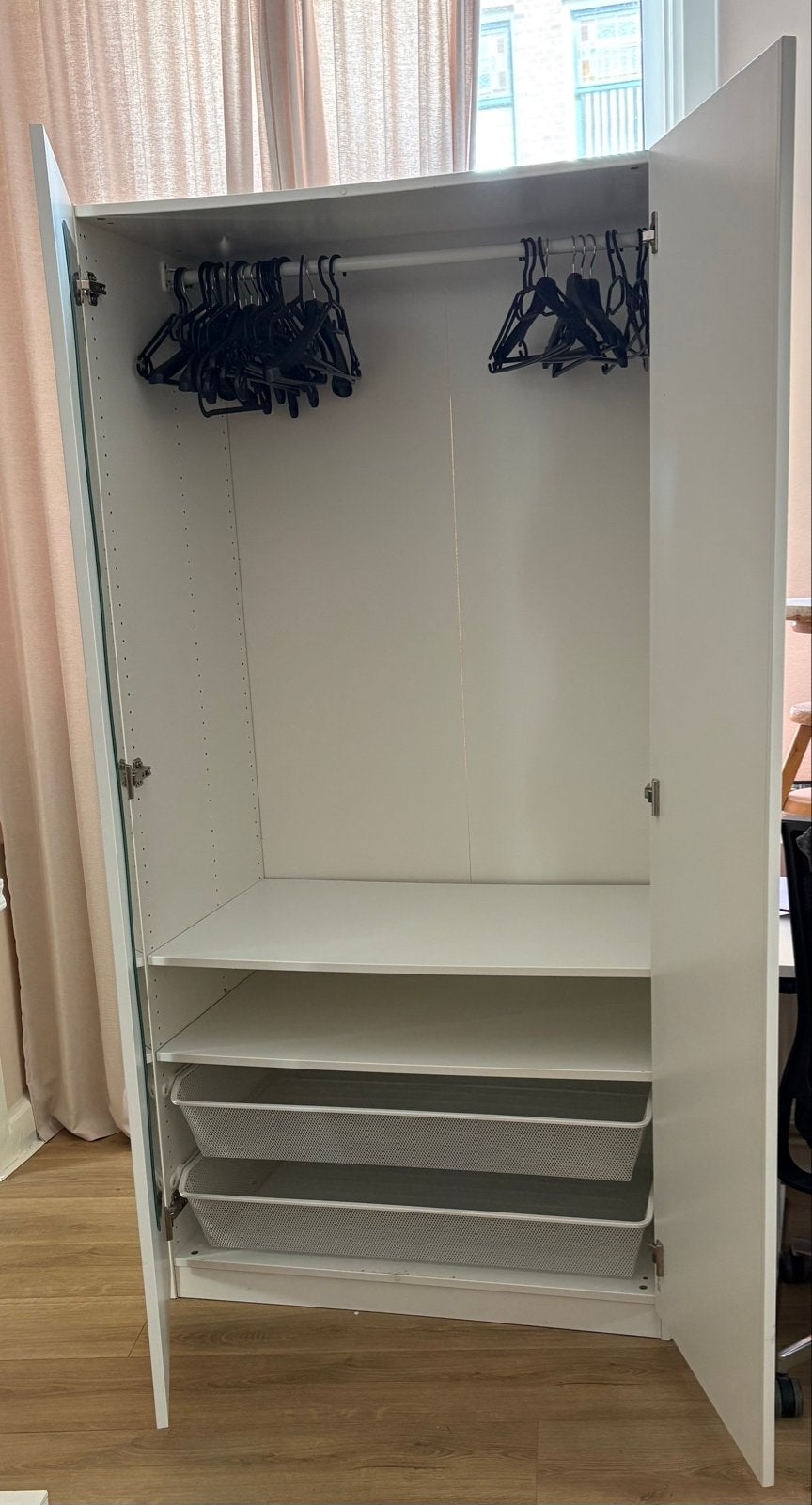 IKEA Pax Kast 100x60x200 cm, Huis en Inrichting, Ophalen, Gebruikt, 100 tot 150 cm, 200 cm of meer