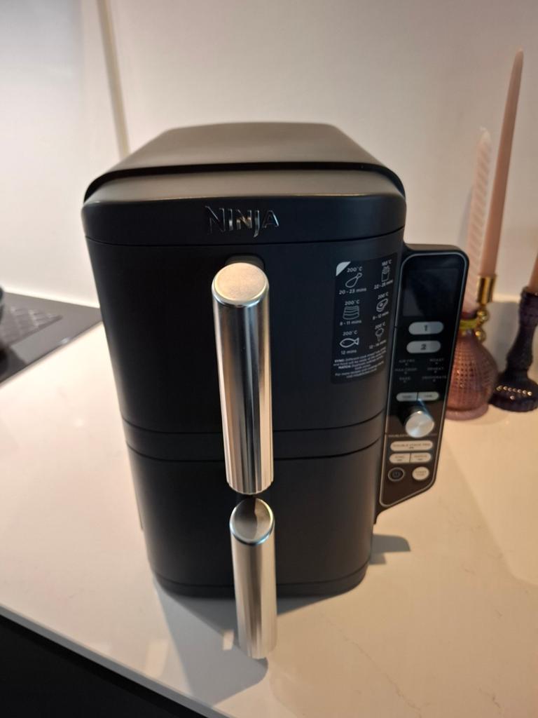 Ninja Foodi Dual Zone Airfryer AF400EU - 1x gebruikt, Witgoed en Apparatuur, Airfryers, Ophalen of Verzenden