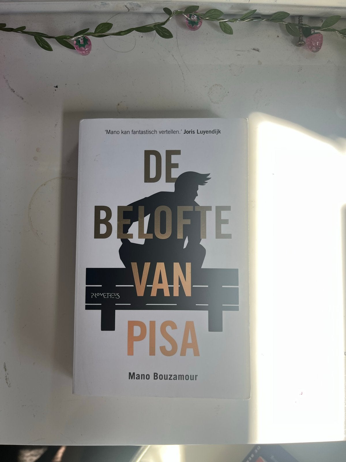De Belofte van Pisa - Mano Bouzamour (Boek), Boeken, Ophalen of Verzenden, Zo goed als nieuw, Nederland