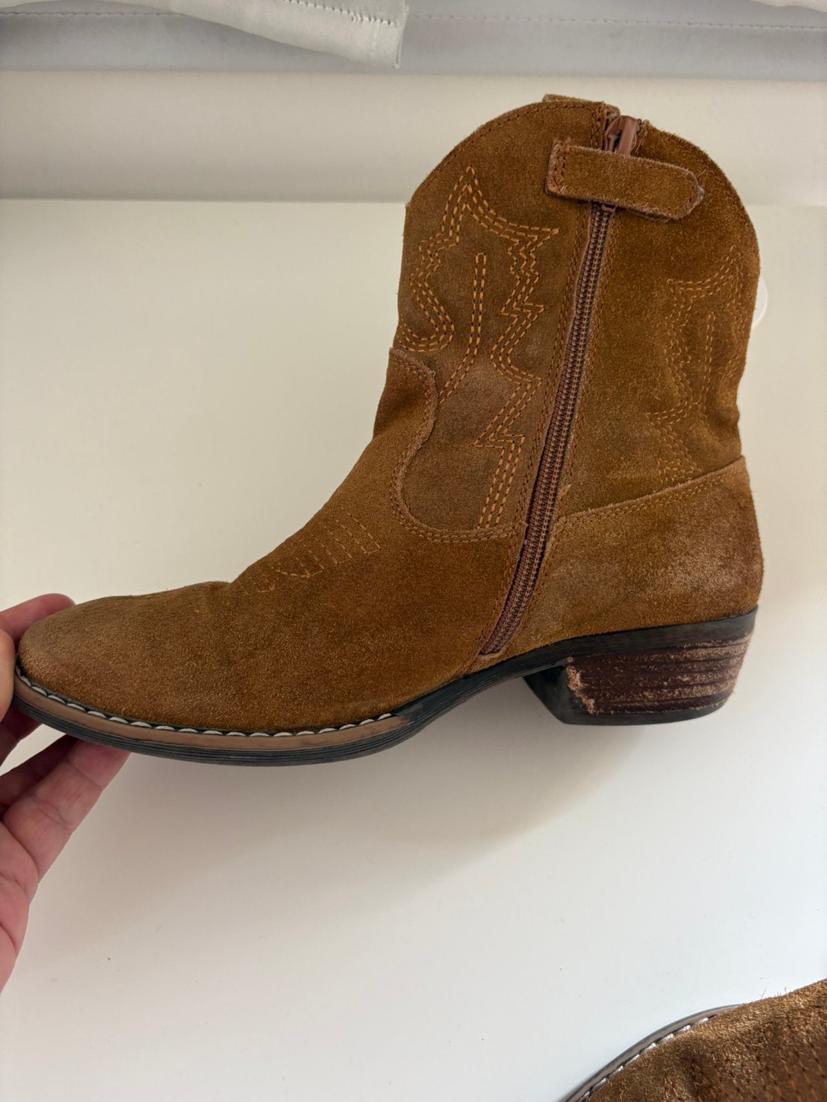 Cowboy laarsjes mt 34, Ophalen of Verzenden, Zo goed als nieuw, Bruin