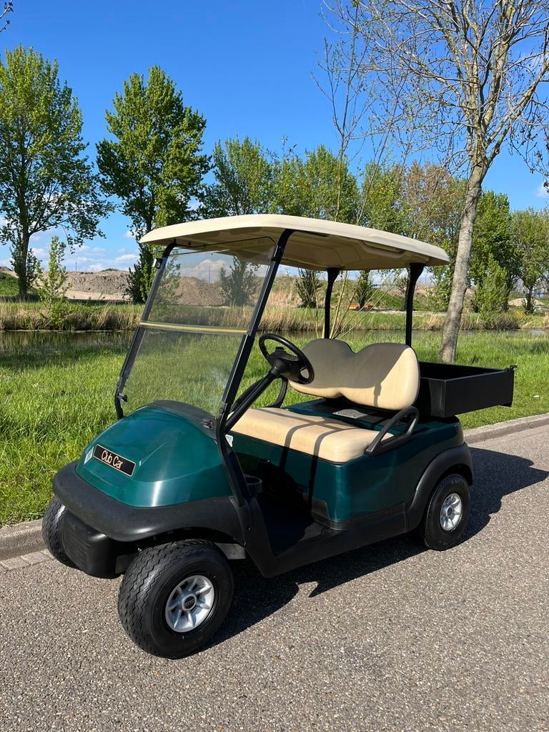 Electrische golfkar perfecte staat met bakje, Ophalen, Zo goed als nieuw, Golfkar
