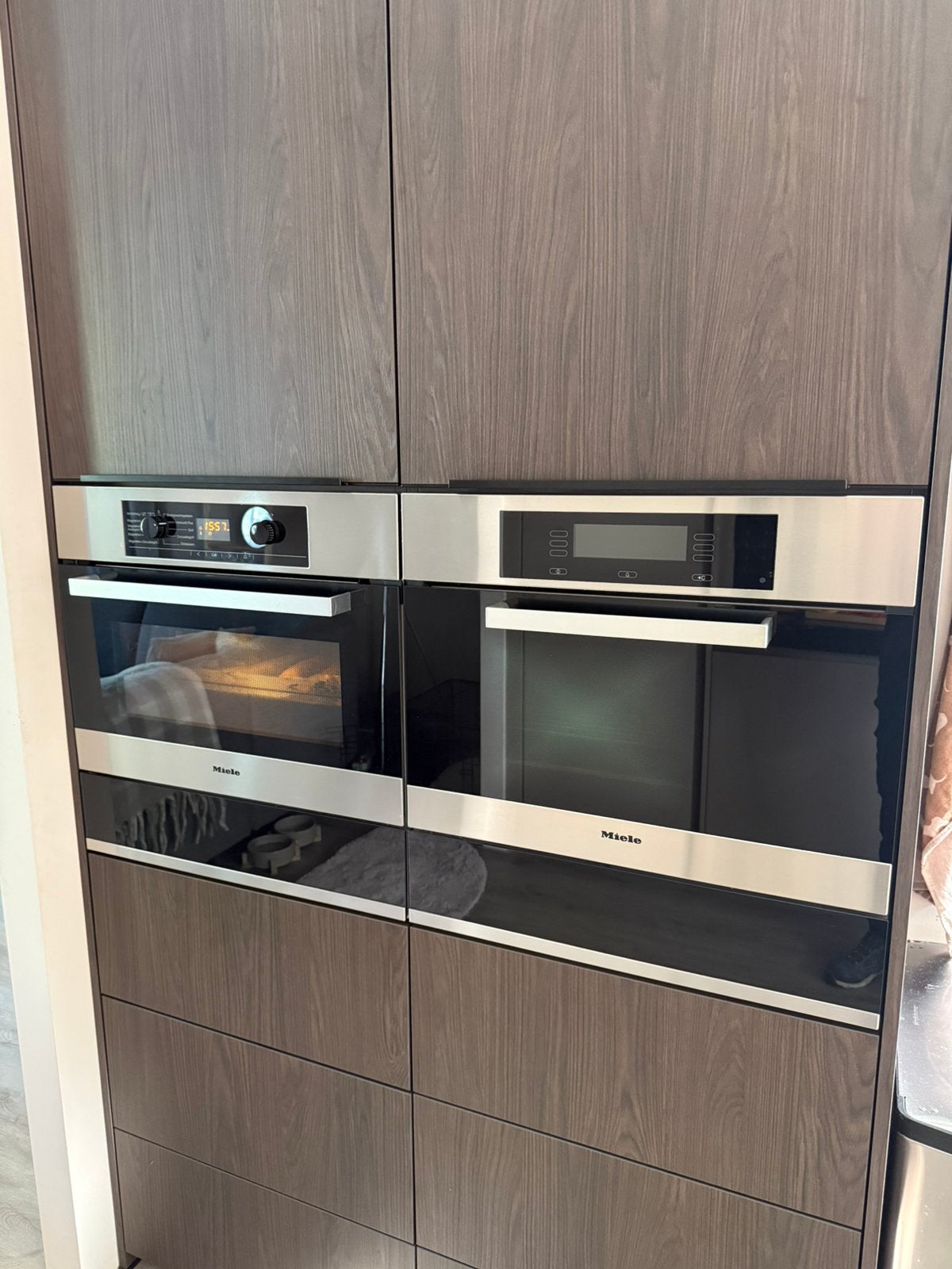 Miele Combi stoomoven DGC4080, Ophalen, 45 tot 50 cm, Gebruikt, Hete lucht