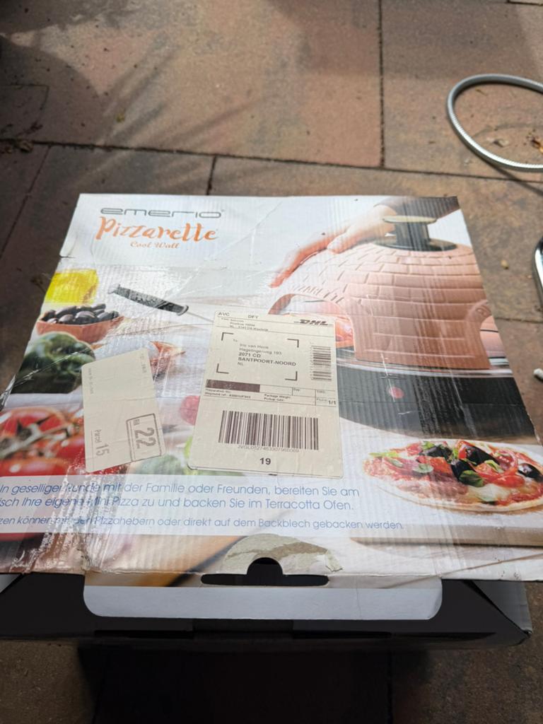Pizza oven, Tuin en Terras, Pizzaovens, Ophalen of Verzenden, Zo goed als nieuw