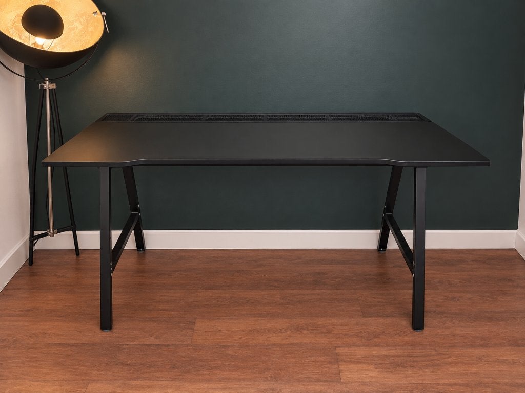 Bureau -   IKEA Utespelare - In perfecte orde., Ophalen, Zwart, 160 cm, Gebruikt