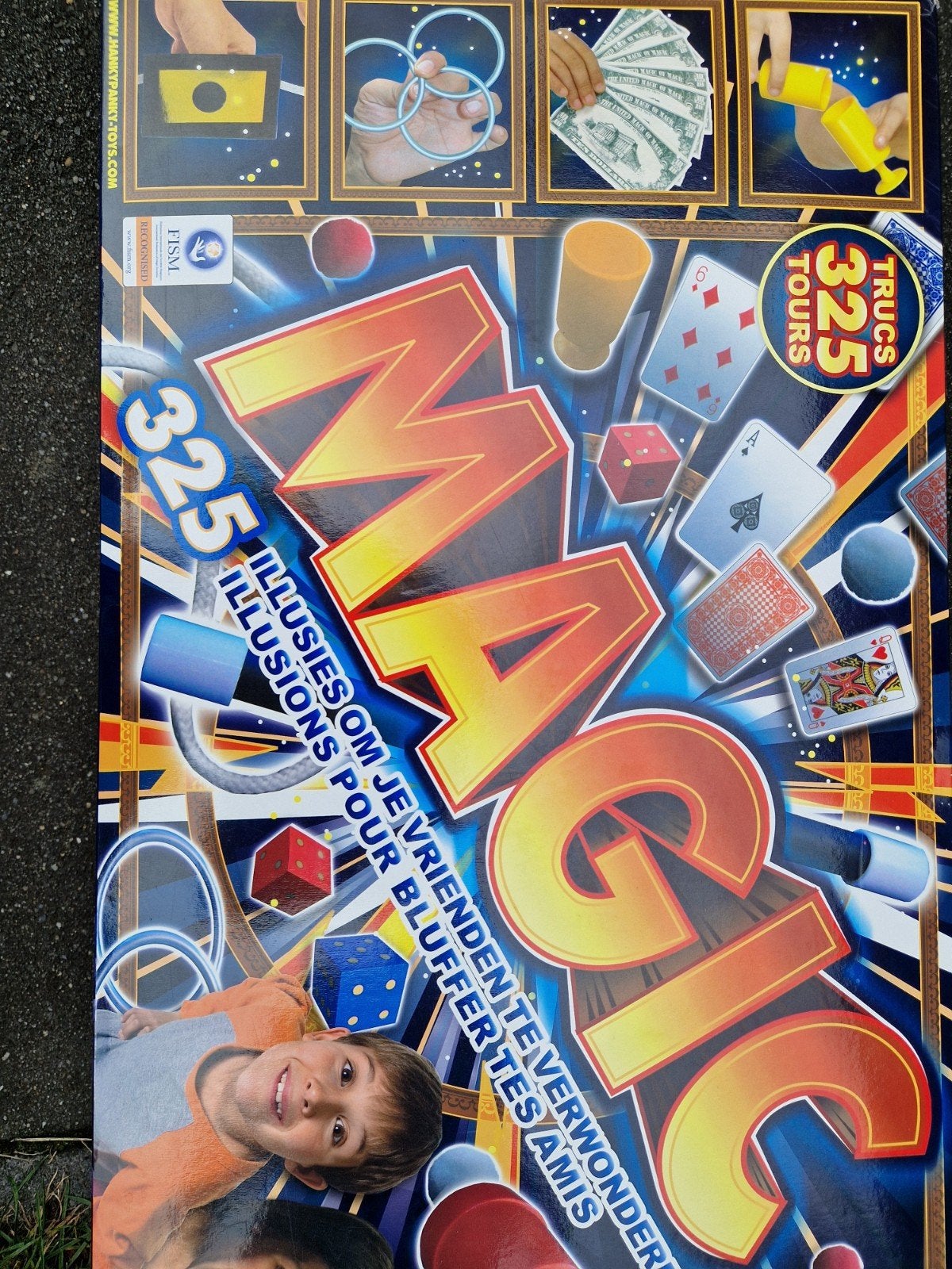 Magic set met 325 trucs - Verbaas je vrienden!, Ophalen, Zo goed als nieuw, Jongen of Meisje