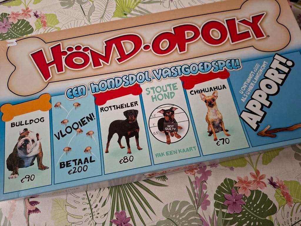 Spel Hond-opoly als nieuw, Ophalen of Verzenden, Zo goed als nieuw