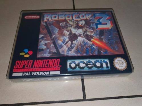 Robocop 3 SNES Game Case, Avontuur en Actie, Verzenden, 1 speler, Zo goed als nieuw
