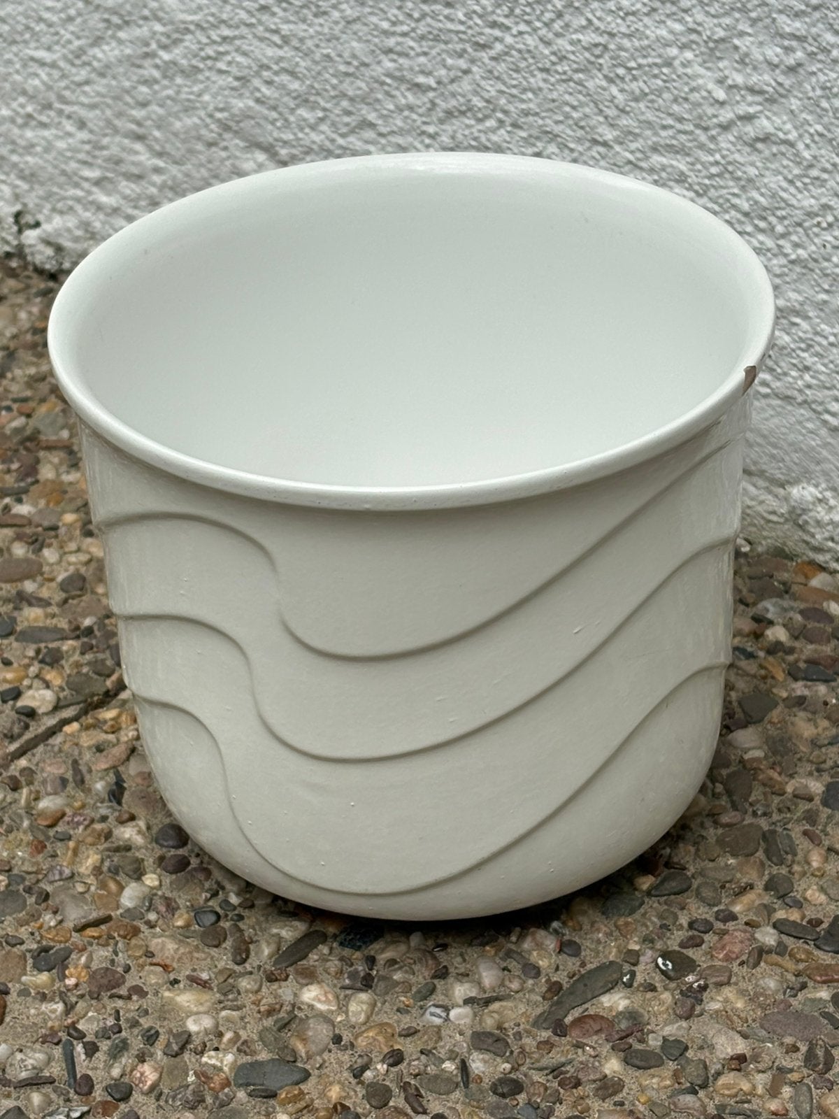 Geglazuurde potten van 5 liter, Tuin en Terras, Ophalen, Rond, Zo goed als nieuw, Aardewerk