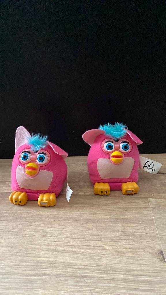 Vintage Furby - Mc Donalds Happy Meal 2001, Ophalen of Verzenden, Gebruikt