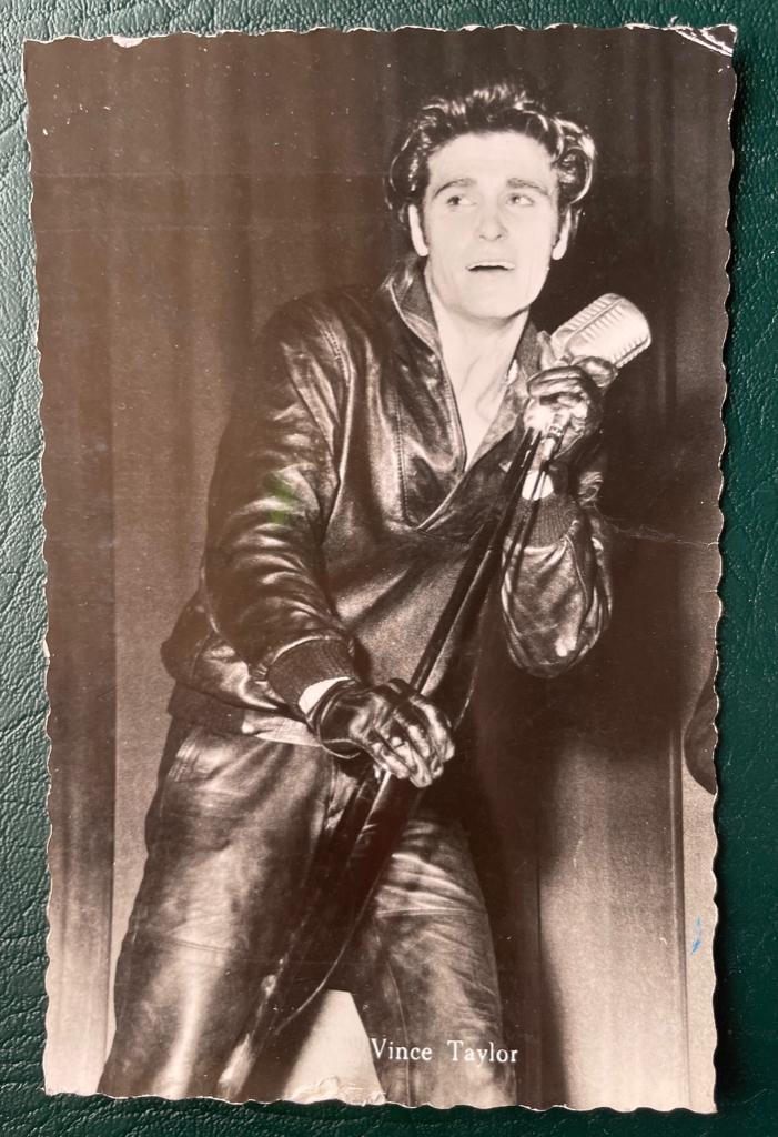 ansichtkaart / kaart van Vince Taylor 3., Verzenden, 1960 tot 1980, Sterren en Beroemdheden