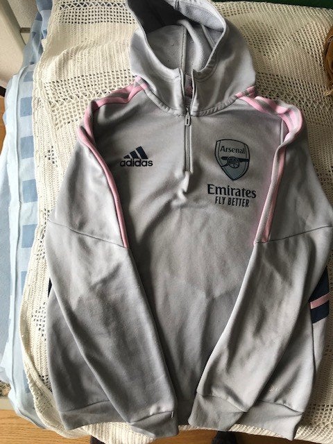 Arsenal hoodie, Ophalen of Verzenden, Zo goed als nieuw, Jongen, Trui of Vest