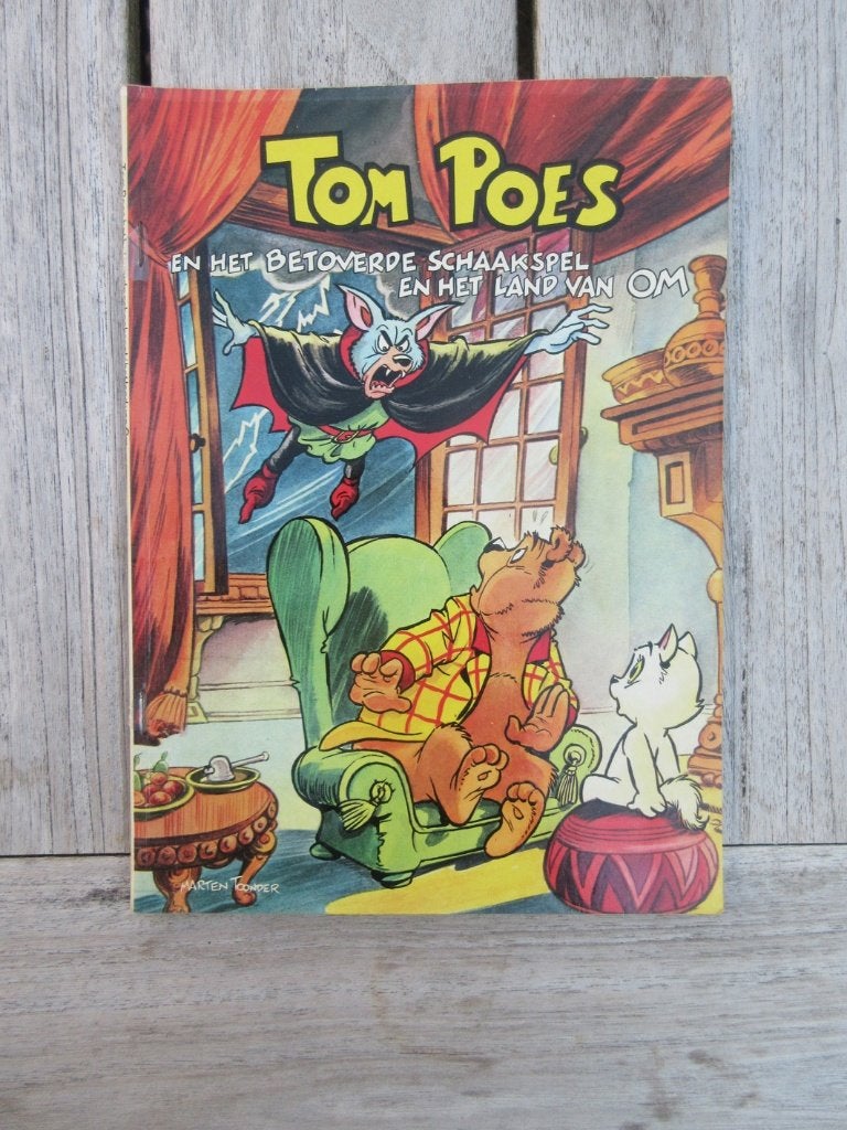 Tom Poes en het betoverde schaakspel en het land van OM, Gelezen, Marten Toonder, Eén stripboek, Ophalen of Verzenden
