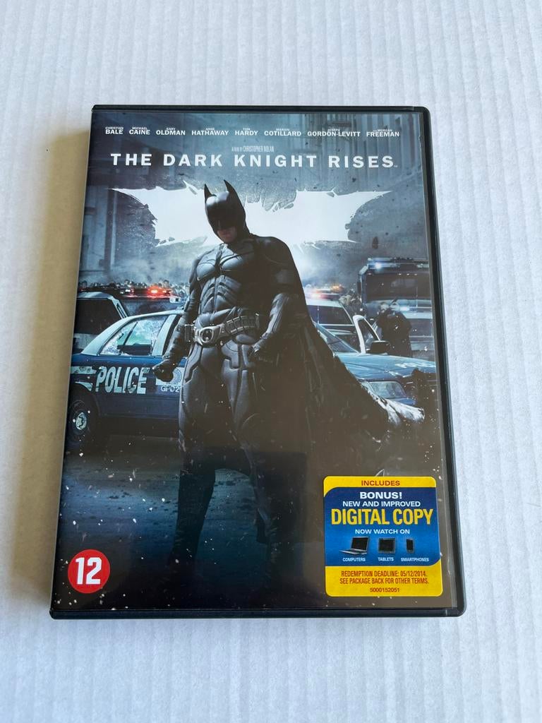 The Dark Knight Rises DVD - Actie Thriller, Vanaf 12 jaar, Ophalen of Verzenden, Gebruikt, Actiethriller
