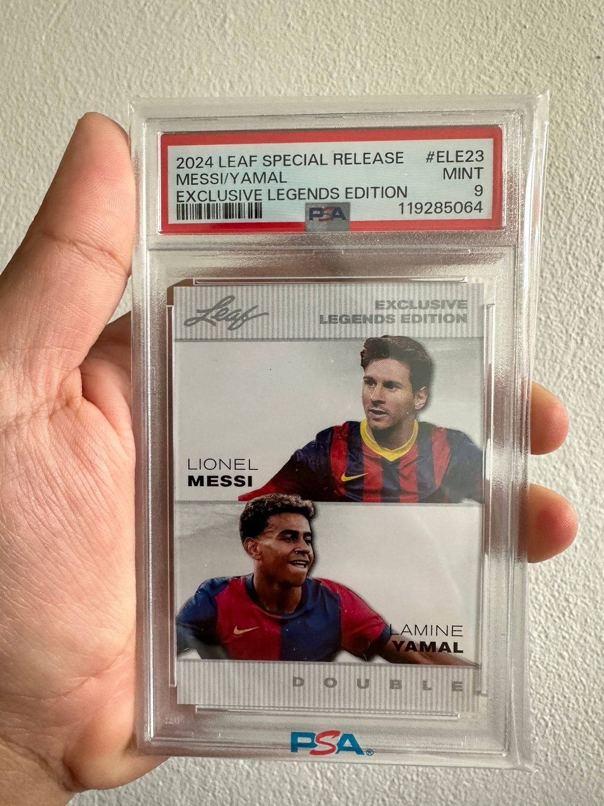 Messi / Jamal Psa 9, Ophalen of Verzenden, Zo goed als nieuw