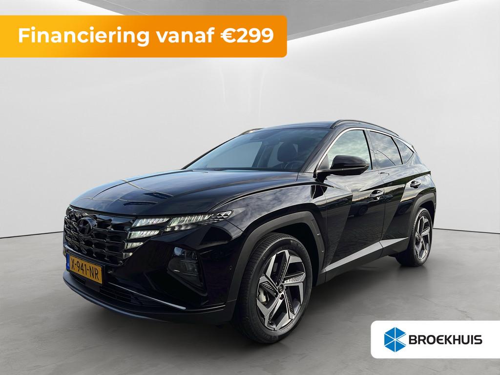 Hyundai Tucson 1.6 T-GDI 265pk PHEV Premium Sky 4WD (299,- p, Auto's, Hyundai, Gebruikt, 4 cilinders, Zwart, Bedrijf
