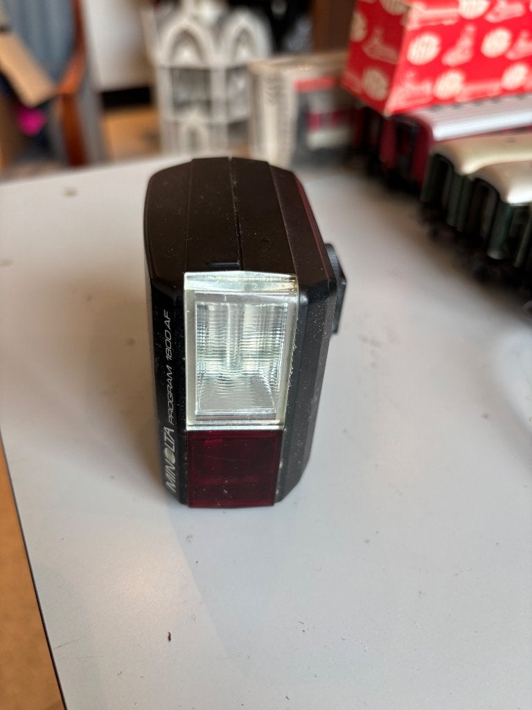 Minolta program 1800af flitser flash, Ophalen of Verzenden, Overige merken