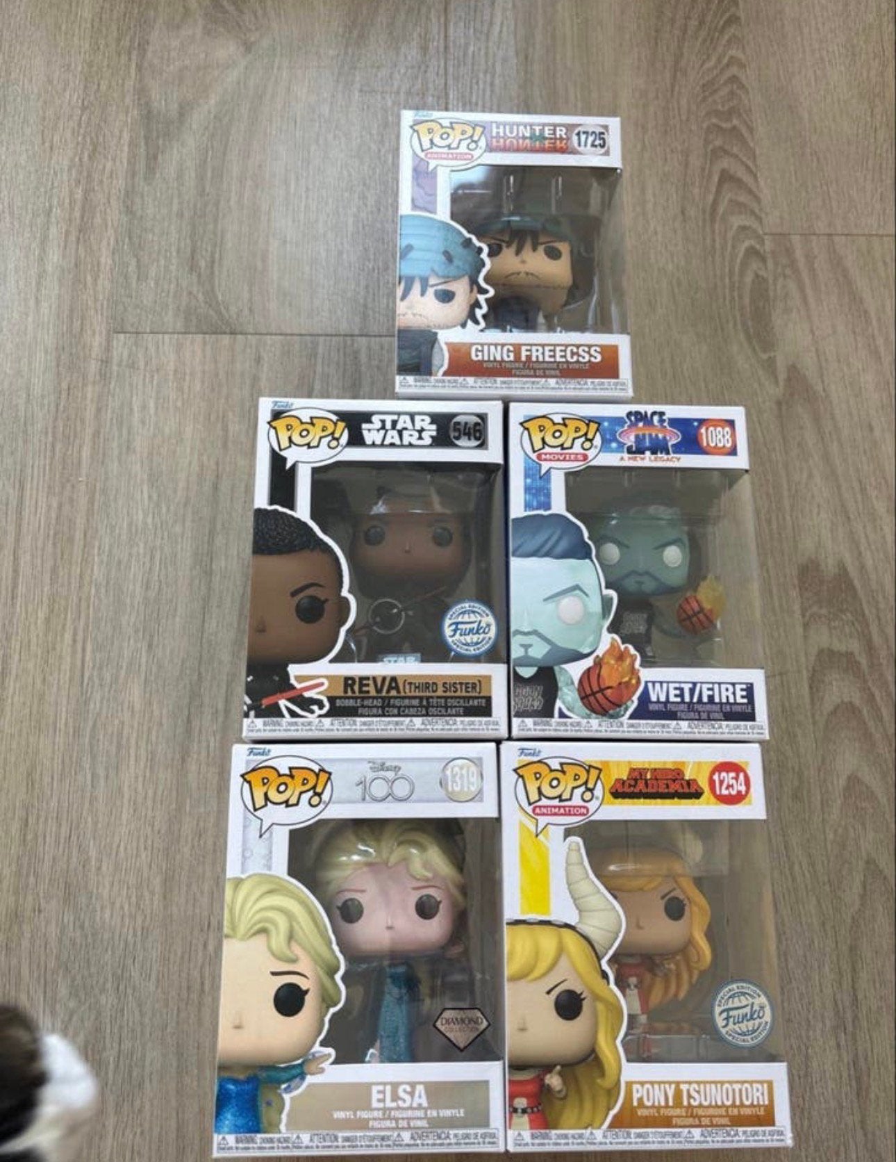 Funko poppen, Ophalen, Zo goed als nieuw
