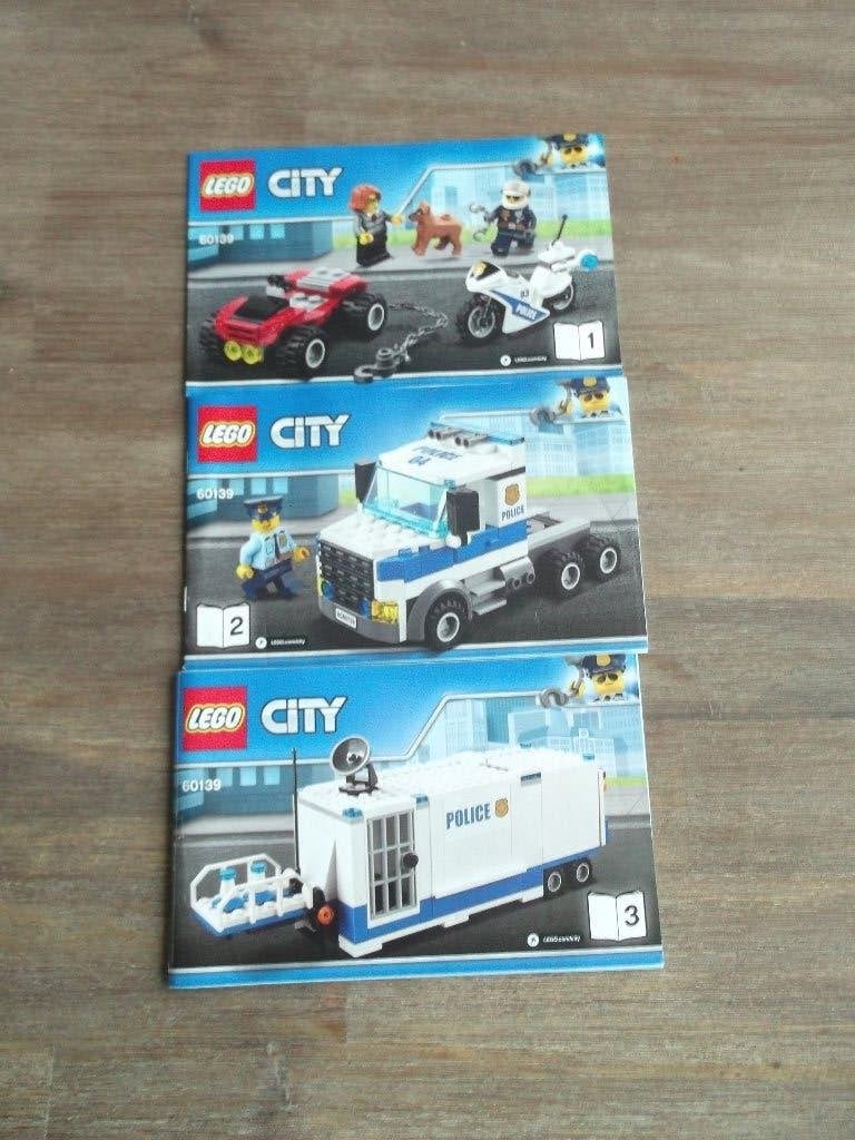lego police 60139 mobile command center (2017), Ophalen of Verzenden, Gebruikt, Complete set, Lego
