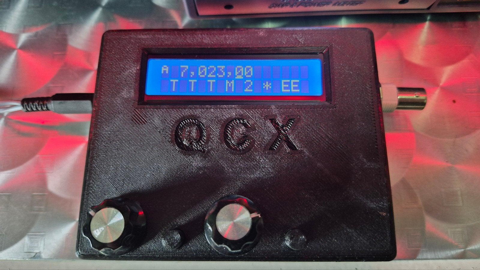 QCX QRP CW Transceiver - 4watt  40m. 7mhz., Telecommunicatie, Ophalen of Verzenden, Gebruikt, Zender en Ontvanger