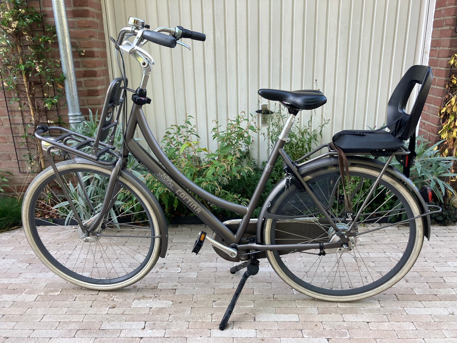 Cortina U4 Transport Family - hoog frame, Fietsen en Brommers, Fietsen | Dames | Damesfietsen, Gebruikt, Versnellingen, 56 cm of meer